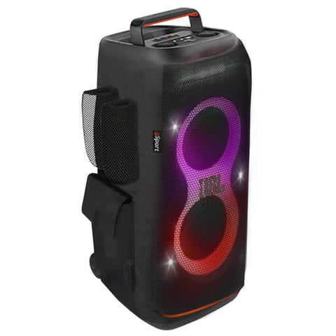 JBL PartyBox Club 120 Portable Party Speaker Bundle with gSport Cargo Sleeve (Black)