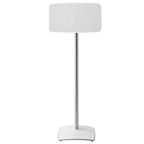 Sanus WSS51-W1 Wireless Speaker Stands for Sonos FIVE and PLAY:5 - White (Each)