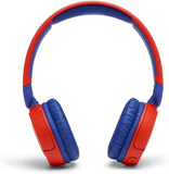 JBL JR 310BT Kids On Ear Wireless Headphone Bundle with gSport Deluxe Travel Case (Red)