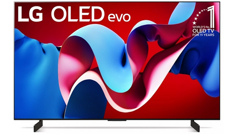 LG 42 Inch Class OLED evo C4 Series TV with webOS 24