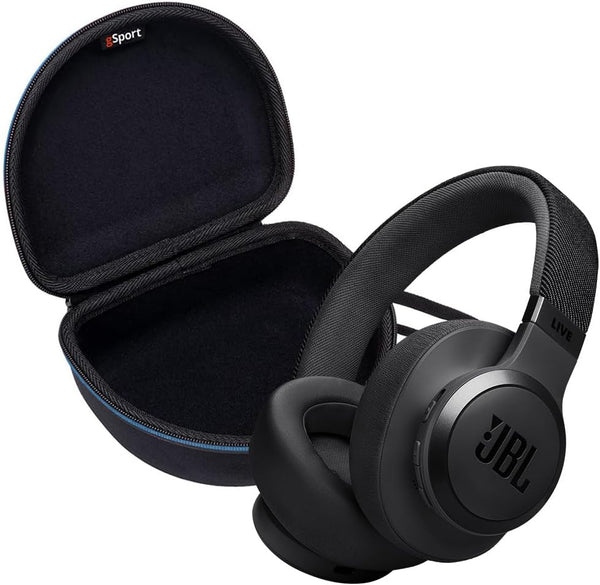 JBL Live 770NC Wireless Over Ear Noise Cancelling Headphone Bundle wit