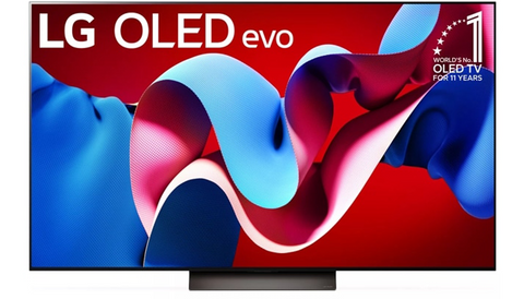 LG 65 Inch Class OLED evo C4 Series TV with webOS 24