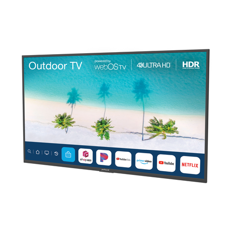 Peerless-AV 65 Inch Neptune Partial Sun 4K HDR Outdoor Smart TV