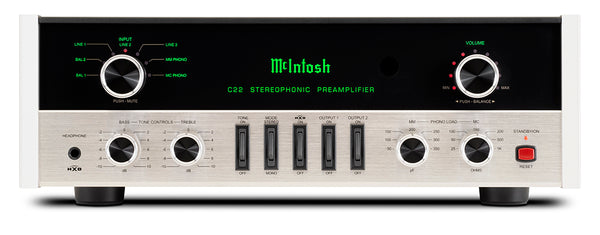 McIntosh C22 2-Channel Vacuum Tube Preamplifier Mk V