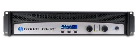 Crown Audio CDi 6000 Two-Channel Power Amplifier (2100W/Channel at 4 Ohms, 70V/140V)