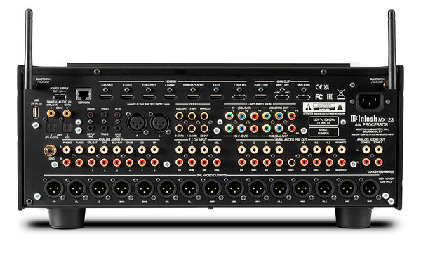 McIntosh MX123 A/V Processor (Black)