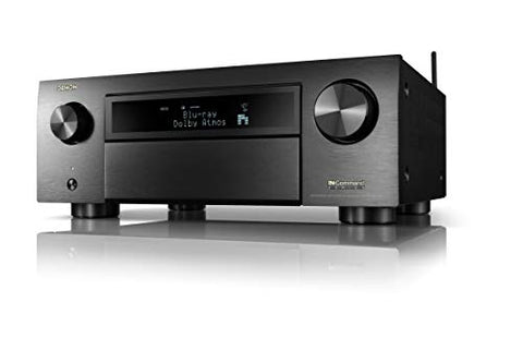 Denon AVR-X6700H 11.2 Channel (140 Watt x 11) 8K Ultra HD AV Receiver with 3D Audio, HEOS Built-in and Voice Control