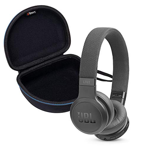  JBL Live 460NC - Wireless On-Ear Noise Cancelling Headphones  with Long Battery Life and Voice Assistant Control - Black, Medium :  Electronics