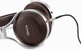 Denon AH-D5200 Premium Over Ear Headphones (Zebrawood)