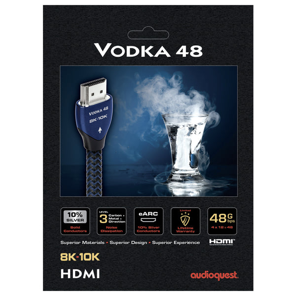 Audioquest Vodka 48 eARC Digital Audio/Video Cable with Ethernet