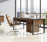 BDI Corridor Office 6521 Modern Executive Office Desk