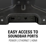 Sanus WSSBM1 Soundbar Mount Compatible with Sonos Beam & Beam 2 (Black)