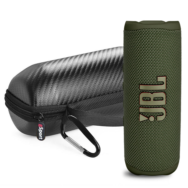 JBL FLIP 6 Portable Waterproof Speaker with gSport Carbon Fiber