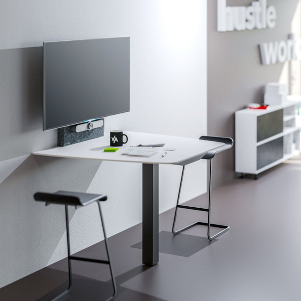 Salamander Unifi Huddle Lite Conference Table with Solid Top