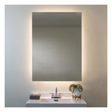 Séura Halo LED Lighted Bathroom Wall Mounted Dimmable Mirror
