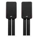 Polk Audio Signature Elite ES15 Compact Bookshelf Speakers - Pair (Walnut)