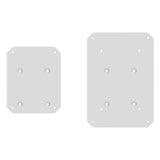 Kanto SX22 22" Tall Fillable Speaker Stands with Isolation Feet - Pair (White)