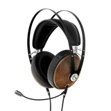 Meze Audio 99 Classics Walnut Silver Headset with Boom Mic