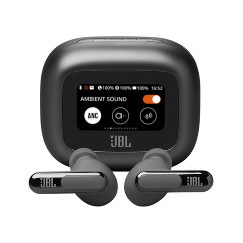 JBL Live Beam 3 True Wireless Noise-Cancelling Closed-Stick Earbuds