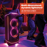 JBL PARTYBOX Ultimate Speaker with Multi-Dimensional Lightshow and Splashproof Design