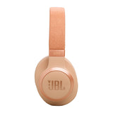 JBL Live 770NC Wireless Over Ear Noise Cancelling Headphone Bundle with gSport EVA Case (Sandstone)