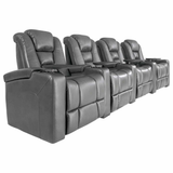 RowOne Revolution Home Theater Seating (Dark Grey)