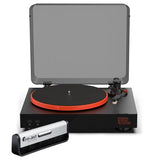 JBL Spinner BT Bluetooth Turntable with AptX-HD Bundle with Carbon Fiber Record Brush