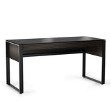 BDI Corridor 6501 Desk with Keyboard Drawer (Charcoal Stained Ash)
