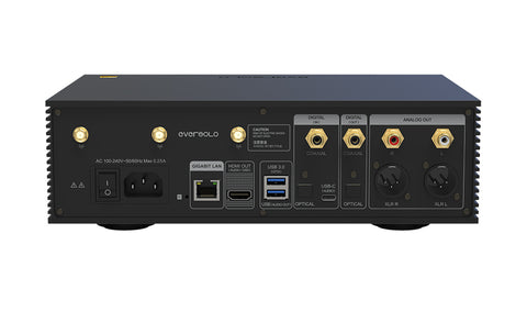 Eversolo DMP-A6 Streamers, Network Player, Music Service and Streaming MQA  Full Decode, DAC, DSD512 PCM768kHz/32Bit Bluetooth 5.0 aptX HD, 6''HD