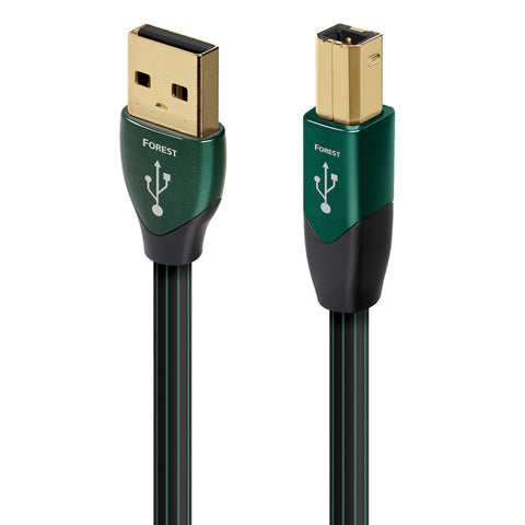 AudioQuest Forest USB A to USB B Cable - 2.46 ft. (.75m)