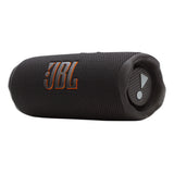 JBL Flip 7 Portable Speaker Bundle with EasySing Mic Mini (Black)