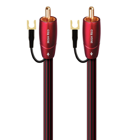 AudioQuest Irish Red RCA Male to RCA Male Subwoofer Cable (52.49 ft.)
