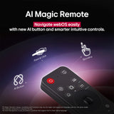 LG OLED65C5PUA 65 Inch 4K OLED evo C5 Smart TV with AudioQuest SKY 3m HDMI Cable