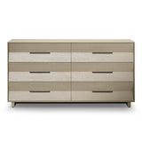 BDI KAVA Bedroom 9686 6-Drawer Dresser (Washed Oak)
