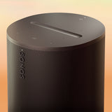 Sonos Era 100 Voice-Controlled Wireless Smart Speakers with Bluetooth, Trueplay Acoustic Tuning Technology, & Amazon Alexa Built-In - Pair (Black)