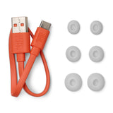 JBL Live Buds 3 Noise-Cancelling Earbuds with Smart Case (Silver)
