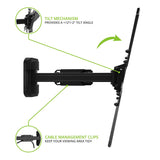 Kanto PS200 Articulating Full Motion TV Mount for 26" - 60" TV