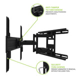 Kanto SDX600 Full-Motion Anti-Theft Security TV Mount for 37" - 65" TV