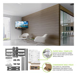 Kanto PDC650 Full Motion Corner Mount for 37" - 70" TV