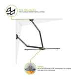 Kanto PDC650 Full Motion Corner Mount for 37" - 70" TV