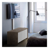 Salamander Designs Acadia Large Fixed Height Wall Stand for 30" - 65" TV