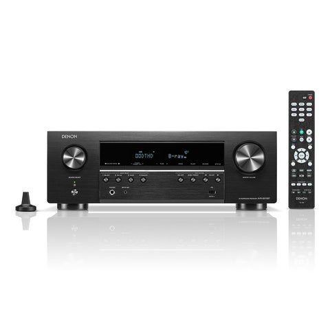 Denon AVR-S570BT 5.2 Channel 8K Home Theater Receiver with Bluetooth and Dolby Audio/DTS
