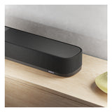 Sennheiser AMBEO Soundbar Plus 7.1.4 Channel Soundbar with Dolby Atmos and DTS:X with Ambeo Sub 8in 350W Wireless Subwoofer with Bluetooth