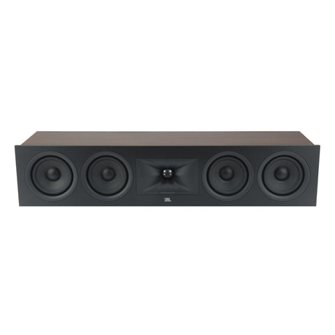 JBL Stage 2 245C Quad 4.5 Inch Center Channel Speaker (Espresso)