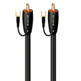 AudioQuest Black Lab RCA Male to RCA Male Subwoofer Cable - 6.56 ft. (2m)