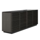 BDI Corridor 8109 4-Door Storage Credenza (Charcoal Stained Ash)