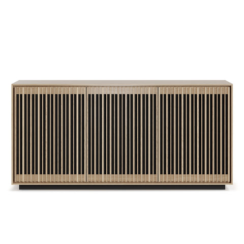 BDI Profile 8477 Triple Console (Washed Oak)