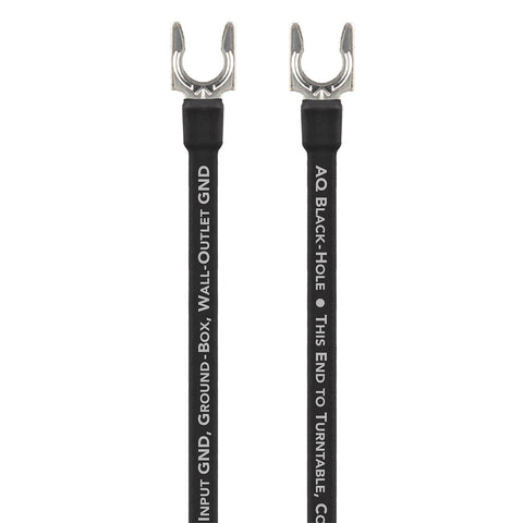 AudioQuest Black Hole Ground Goody RF-Dissipating Ground Wire (2.46 ft.)