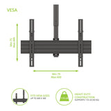 Kanto CM600SG Stainless Steel Full-Motion Outdoor Ceiling Mount for 37" - 70" TVs