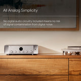 Marantz MODEL 50 Pure Analog Stereo Integrated Amplifier (Silver)